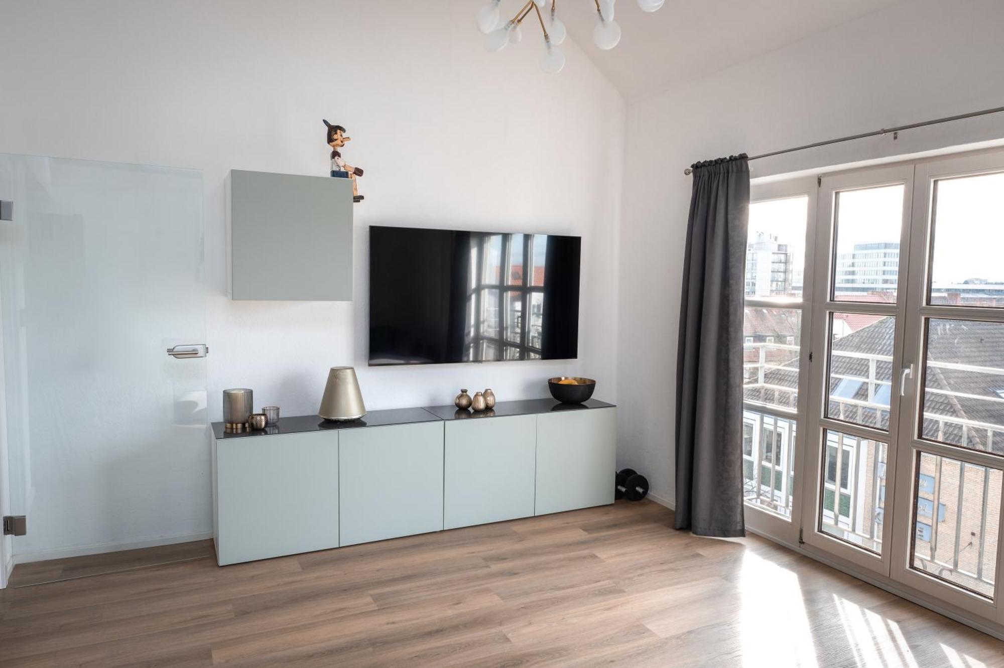Eich-Penthouse, Zentral Am Stadtwald Mit Ausblick Ueber Die Stadt, 24H Self Check-In, Netflix, Disneyplus Hannover Eksteriør billede